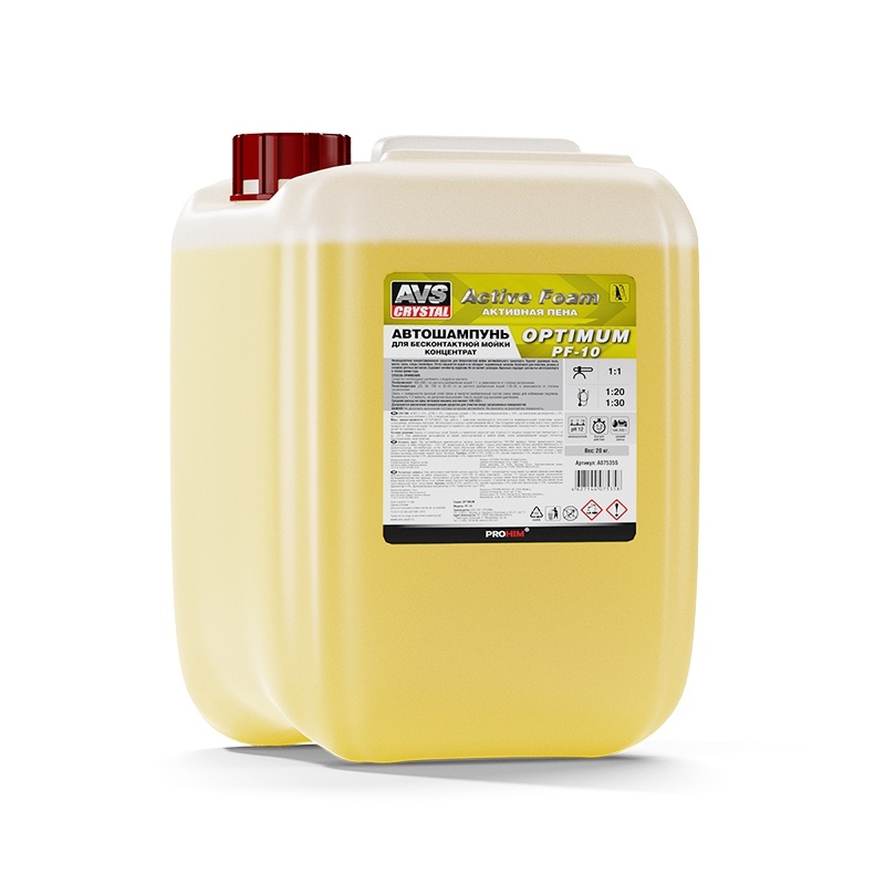 Шампунь для бесконтактной мойки AVS 20кг Optimum PF-10