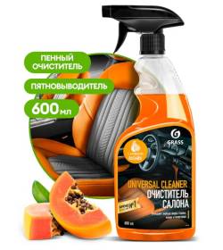Очиститель салона, кожи и пластика Grass Universal Папайя 600мл 110536